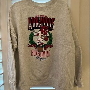 Arkansas x Chi Omega Homecoming Sweatshirt